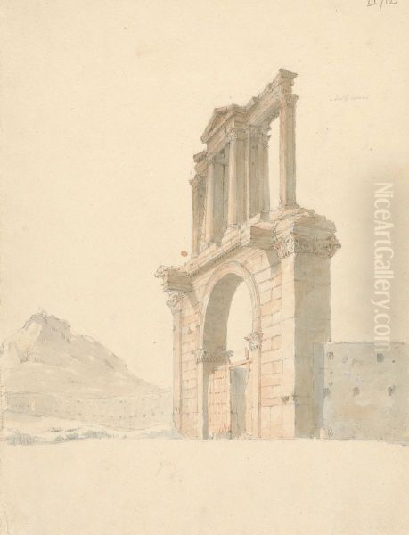 Arch of Hadrian - view 1
