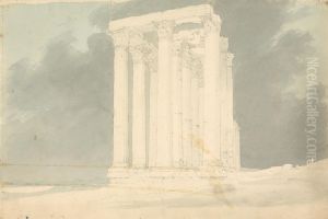 Temple of Olympian Zeus, Athens by Robert Smirke