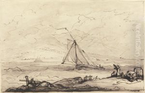 A Squall off a Mountainous Coast by Benjamin West