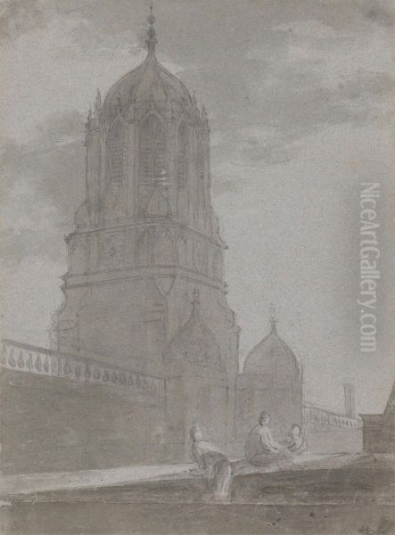Tom Tower, Christ Church, Oxford - view 1