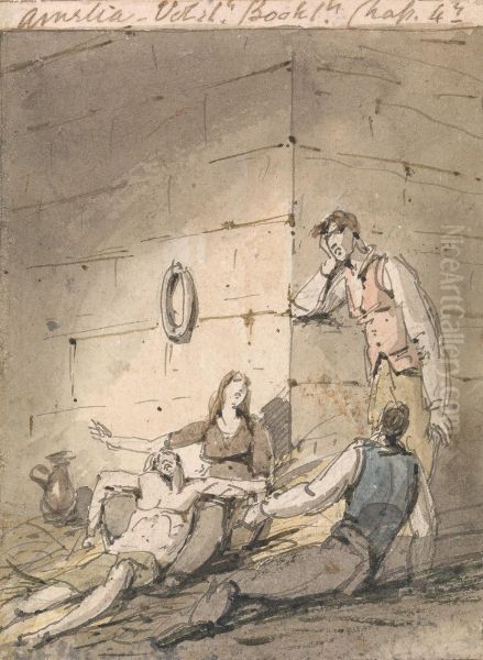 Illustration to Fielding's Amelia - view 1