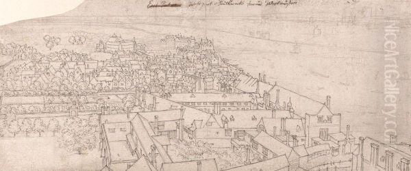 A View from St. Mary's, Southwark, Looking Towards Westminster - view 1