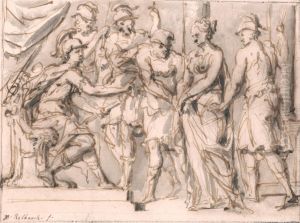 Scene from Roman History by John Michael Rysbrack