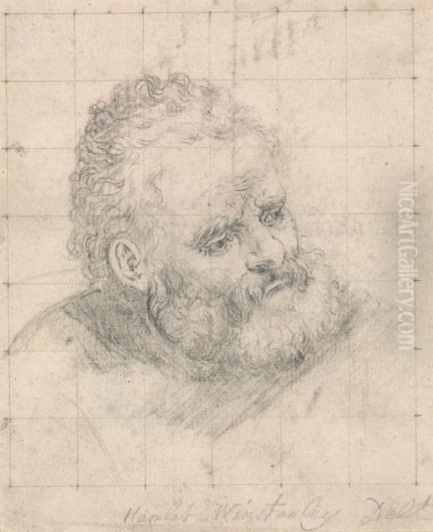 Head of an Old Man - view 1