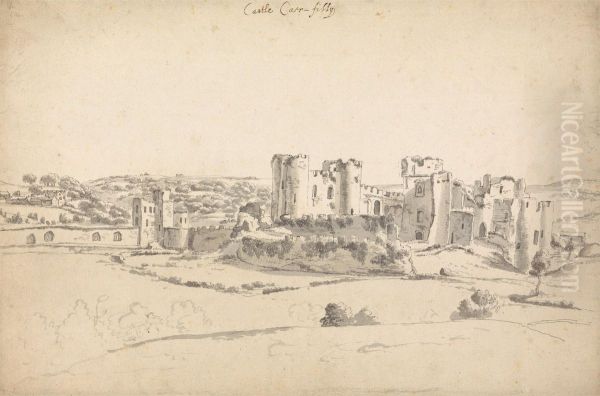 Caerphilly Castle - view 1