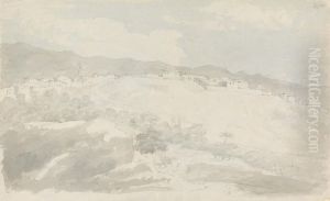 Landscape of a Village by Robert Smirke