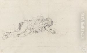 Man Sleeping Outdoors