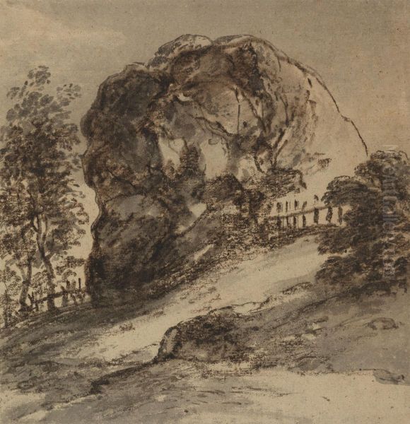Study of a Massive Rock - view 1
