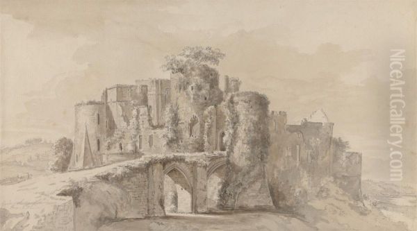 Goodrich Castle, Monmouthshire - view 1