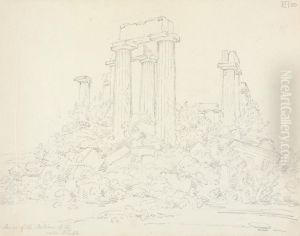 The Ruins at the Temple of Aphaia by Robert Smirke