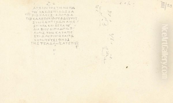 Inscriptions in Greek Alphabet - view 1