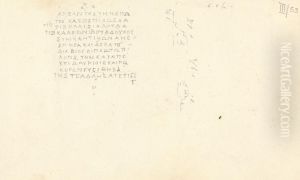 Inscriptions in Greek Alphabet by Robert Smirke