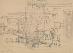 On the Thames by David Roberts