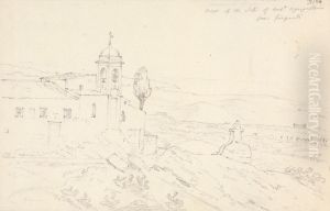 View of the Site of Ancient. Agrigentum, From Agrigento by Robert Smirke