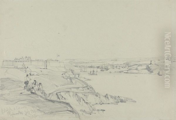 The Royal Citadel and Cattewater, Plymouth - view 1