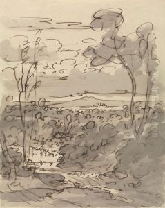 Trees and Hilly Landscape Trees and Hilly Landscape