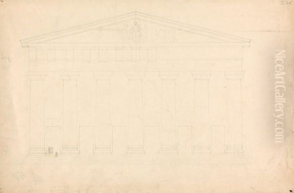 Doric Order Septastyle Temple - view 1