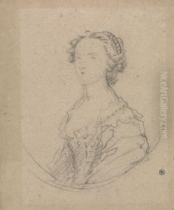Study for the Portrait of a Woman by Allan Ramsay