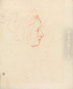 Head of a Woman by Allan Ramsay