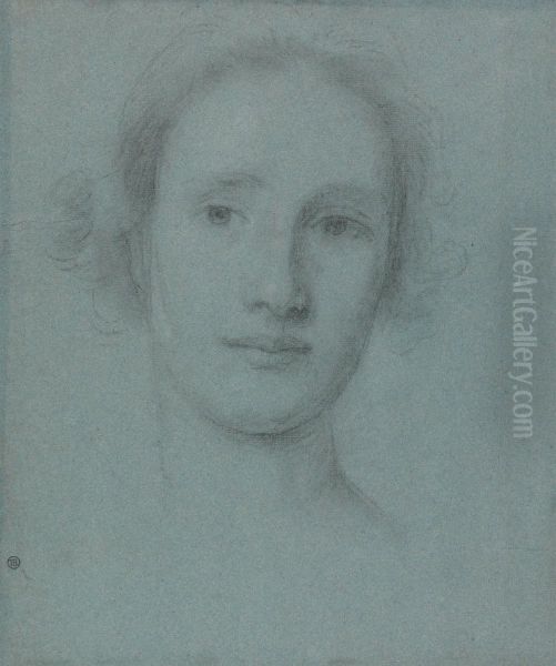 Head of a Young Woman - view 1