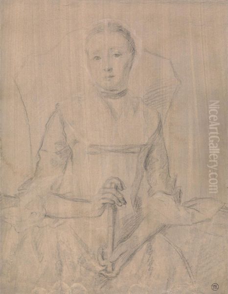 Margaret Ramsay, the Artist's Second Wife (Died 1782) - view 1