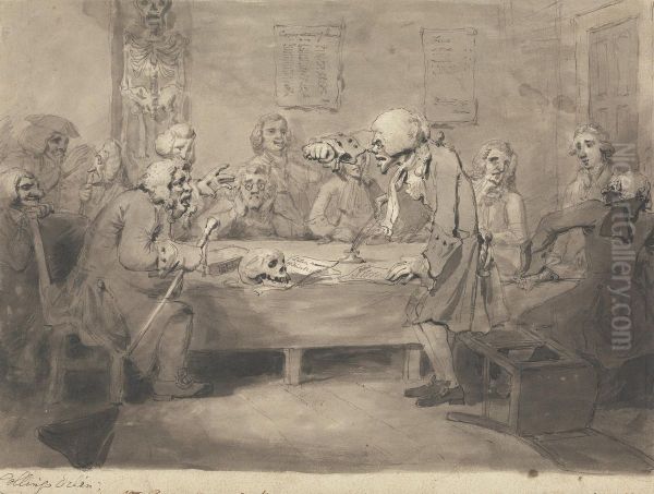 A Querulous Committee Meeting - view 1
