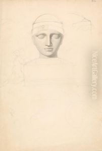 Study of a Bust by Robert Smirke
