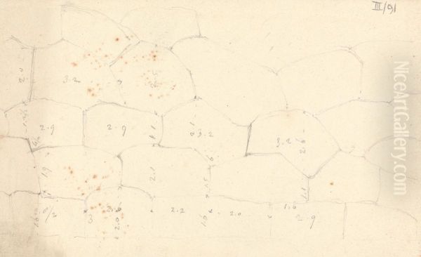 Study of a Stone Wall - view 1