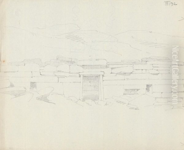 Entrance of a Ruined Structure - view 1