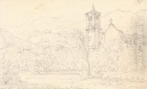 A Village at 4 Miles from Messina by Robert Smirke