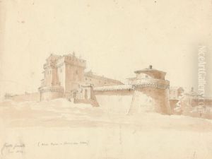 Grotta Ferrata (Near Rome and This is the Abbey) by Robert Smirke
