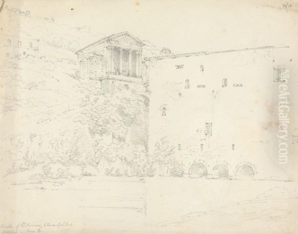 Temple of Clitumnus, Between Spoleto and Foligno - view 1