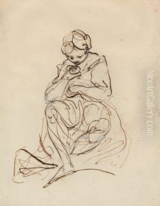 Study of a Seated Woman