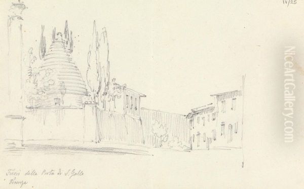 Outside the Gate of S. Gallo, Florence - view 1