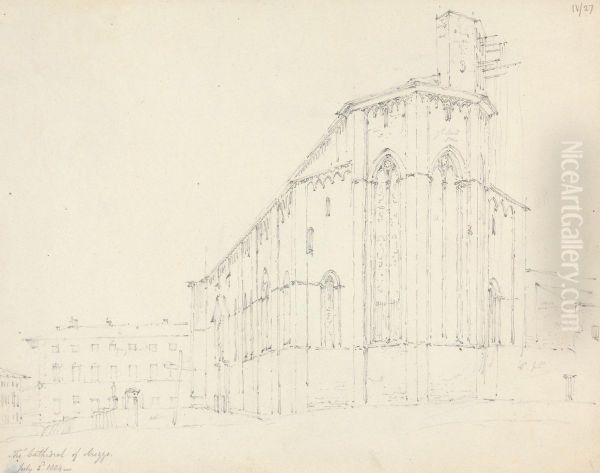 The Cathedral of Arezzo - view 1