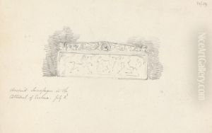 Ancient Sarcophagus in the Cathedral of Cortona