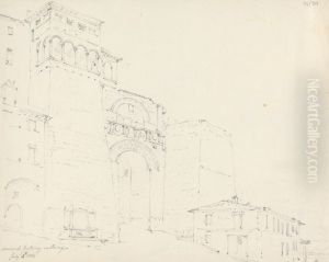 Ancient Gateway in Perugia by Robert Smirke