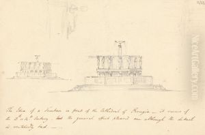 Study of Fontana Maggiore in Perugia