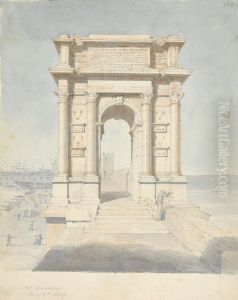 Arch of Trajan, Ancona, Italy by Robert Smirke