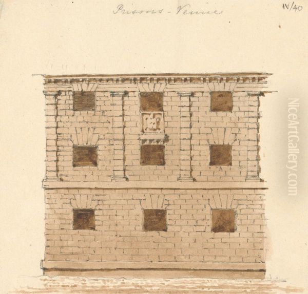 Study of a Prison in Venice - view 1