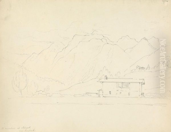 The Mountains at Steinach am Brenner near Innsbruck - view 1