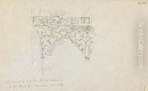Specimens of Singular Gothic Ornament in the Church of St. Wenceslas by Robert Smirke