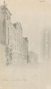 A Palace in the Streets of Prague by Robert Smirke