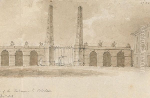 One of the Entrances to Potsdam - view 1