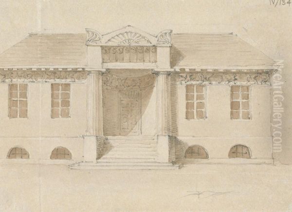 Sketch of a Public Building - view 1