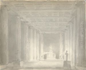 Interior of a Temple by Robert Smirke