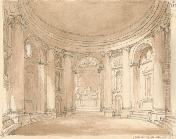Interior of a Church - view 1