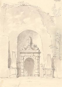 Sketch of a Mausoleum