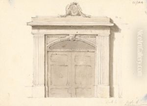 Study of a Stone Mausoleum by Robert Smirke