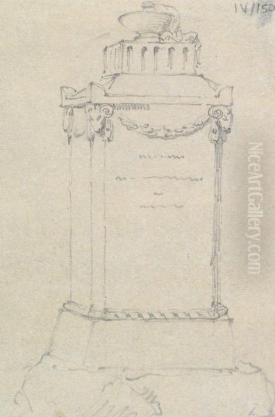 Study of a Tombstone - view 1